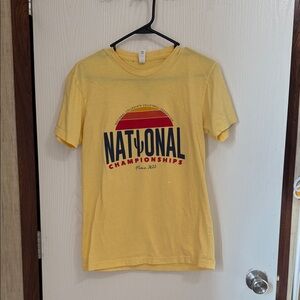 Yellow National Championships Women's T-Shirt